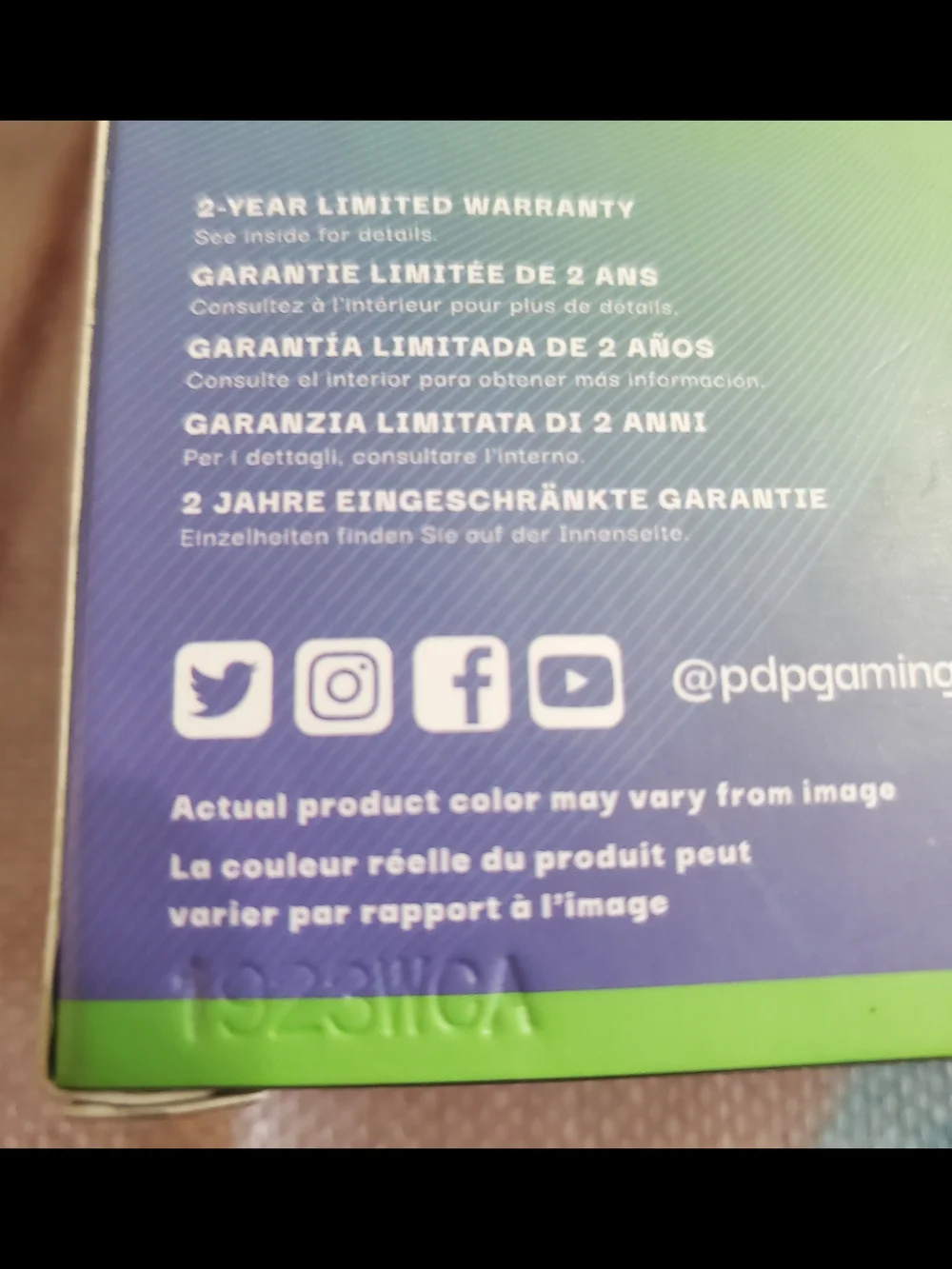 PDP new box